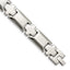 Stainless Steel Polished Cross Link Bracelet for Men