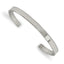 Stainless Steel Polished 5mm Cuff Bangle Bracelet