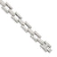 Stainless Steel Polished Open Square Link Bracelet for Men