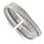 Stainless Steel Polished and Textured Moveable Cuff Bracelet for Women