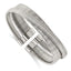 Cuff Bracelet in Stainless Steel, 8mm Textured Moveable - Sophia Jewelers