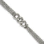 Oval Multi-Chain Bracelet in Stainless Steel, 6.5 Inch - Sophia Jewelers