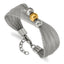 Mesh Bracelet in Yellow Gold-Tone Stainless Steel, 22mm x 7 in