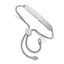 Stainless Steel Polished Adjustable ID Bracelet for Women