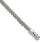 Wire Bangle Bracelet in Stainless Steel, 6mm, 8.2 Inch - Sophia Jewelers