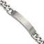 Chisel Men's Curb ID Bracelet in Stainless Steel, 11mm, 8.5 Inch - Sophia Jewelers