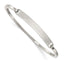 Chisel ID Bracelet in Stainless Steel, 6mm, 6.8 Inch - Sophia Jewelers