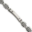 Stainless Steel Polished ID Bracelet for Men