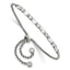 Stainless Steel Polished with Cubic Zirconia Adjustable Bracelet for Women