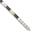 Men's Polished Diamond Black Enamel Stainless Steel Link Bracelet 9mm
