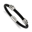 Men's Polished Skull Stainless Steel Bracelet