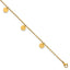 Polished Gold-Tone Stainless Steel Bracelet 6.85mm