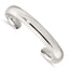 Stainless Steel Polished 10mm Cuff Bangle Bracelet