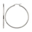 Stainless Steel Polished Hoop Earrings for Women