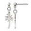 Stainless Steel Polished Drop Dangle Earrings for Women