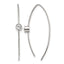 Stainless Steel Polished Threader Earrings for Women
