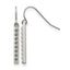 Stainless Steel Polished Drop Dangle Earrings for Women