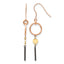 Stainless Steel Multi-Color Polished Drop Dangle Earrings for Women