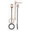Stainless Steel Multi-Color Polished Drop Dangle Earrings for Women