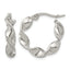 Stainless Steel Polished Hoop Earrings for Women