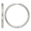 Stainless Steel Hinged Cubic Zirconia Huggie Hoop Earrings for Women