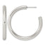 Stainless Steel C-Hoop Earrings for Women