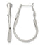 Stainless Steel J-Hoop Earrings for Women