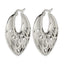 Stainless Steel Polished Creole Hoop Earrings for Women