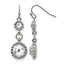 Stainless Steel Polished Drop Dangle Earrings for Women