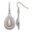 Stainless Steel Polished Drop Dangle Earrings for Women