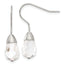 Stainless Steel Polished Drop Dangle Earrings for Women