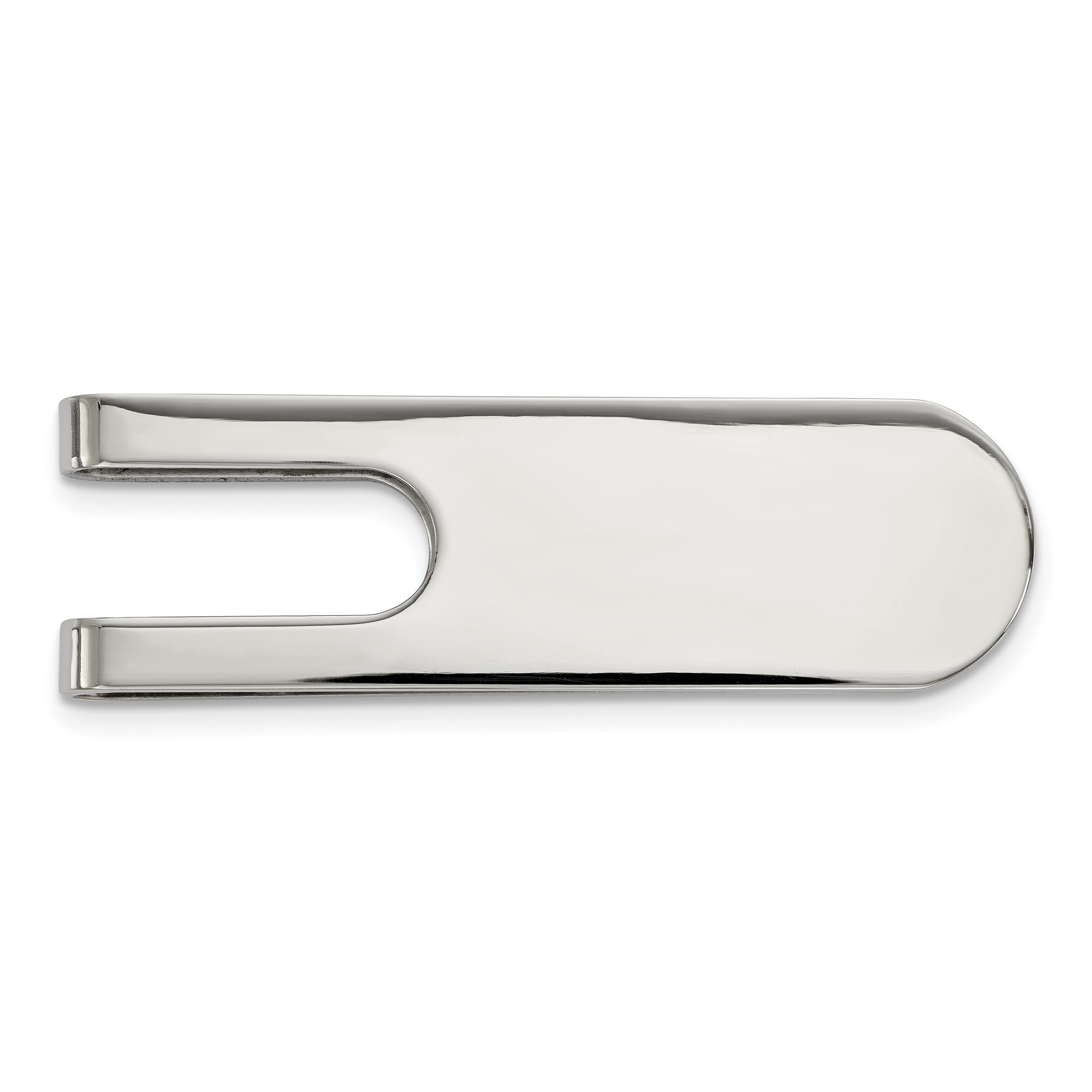 Chisel Stainless Steel Polished Money Clip