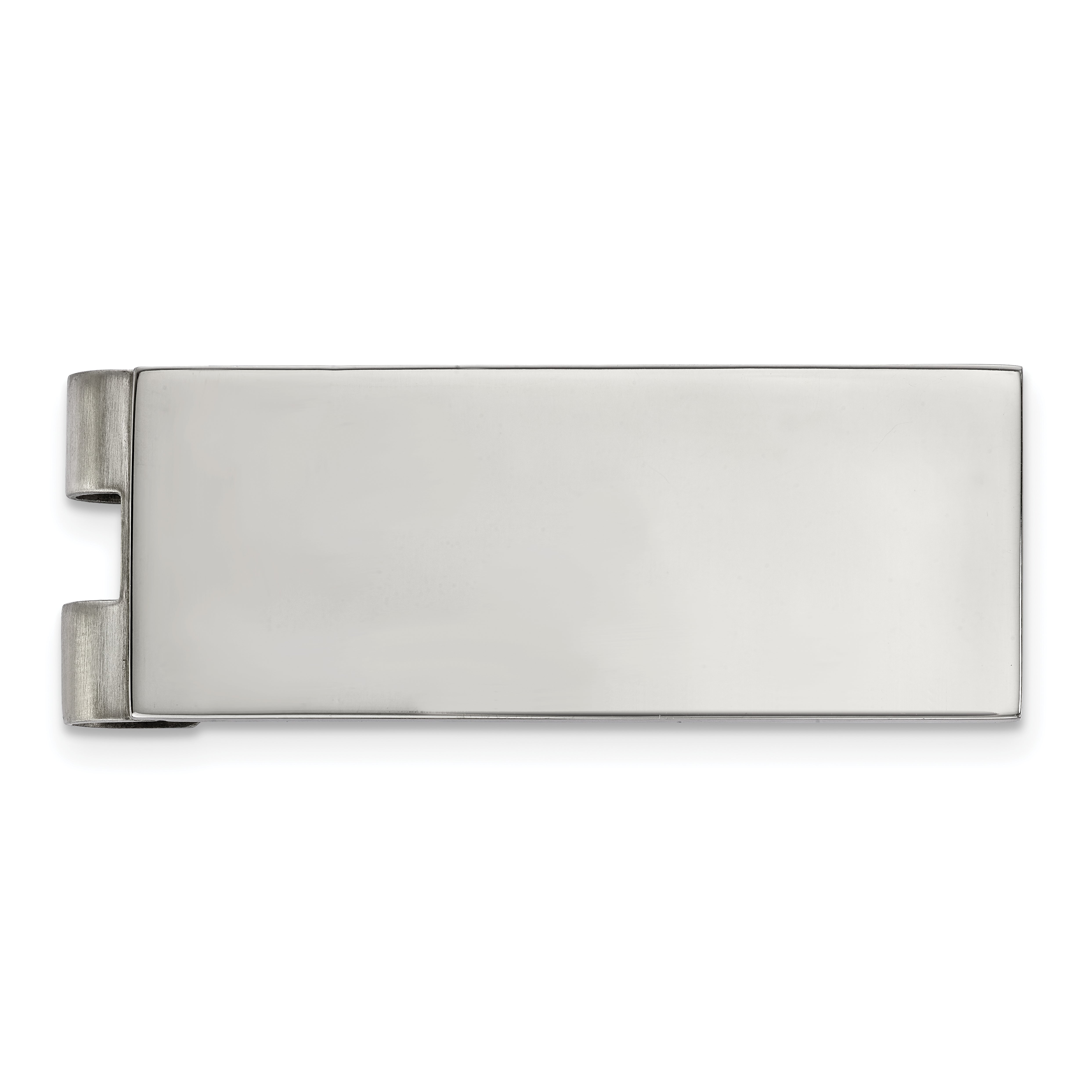 Chisel Stainless Steel Polished Money Clip