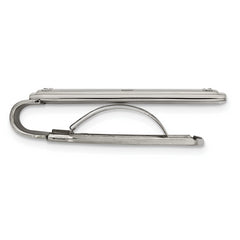 Chisel Stainless Steel Polished Screw Money Clip