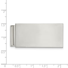 Chisel Stainless Steel Polished Money Clip