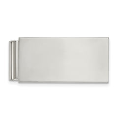 Chisel Stainless Steel Polished Money Clip