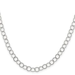 Chisel Stainless Steel Polished 6mm 30 inch Circle Link Necklace