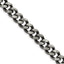 Chisel Men's Stainless Steel Curb Chain Necklace 9.25mm, 8.5–24 Inch - Sophia Jewelers