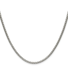 Chisel Stainless Steel Polished 2.5mm 22 inch Fancy Box Chain