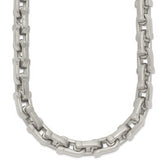 Chisel Stainless Steel Brushed and Polished 24 inch Necklace