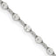 Stainless Steel Polished 2.9mm 16in Fancy Link Chain