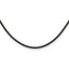 Chisel 3mm Genuine Leather Greece Textured 18 inch Necklace