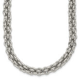 Chisel Stainless Steel Polished 24 inch Necklace