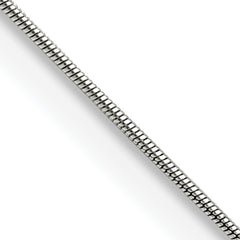 Chisel Stainless Steel Polished .90mm 18 inch Snake Chain