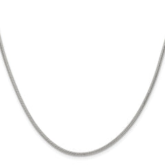 Chisel Stainless Steel Polished 2mm 22 inch Snake Chain