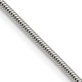 Chisel Stainless Steel Polished 2mm 22 inch Snake Chain