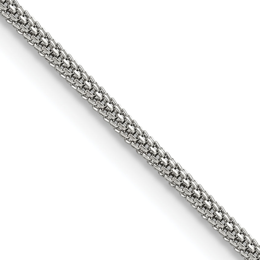 Chisel Stainless Steel Polished 2mm 22 inch Bismark Chain
