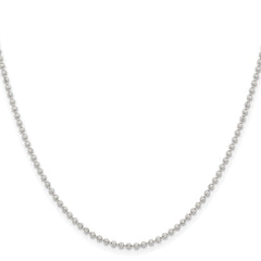 Chisel Stainless Steel Polished 2mm 24 inch Ball Chain