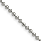 Chisel Stainless Steel Polished 3mm 24 inch Ball Chain