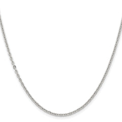 Chisel Stainless Steel Polished 2.3mm 22 inch Cable Chain